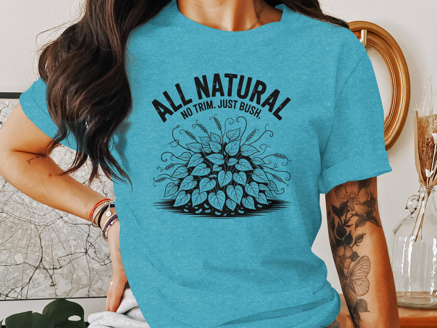 All Natural No Trim Just Bush Graphic Tee product type