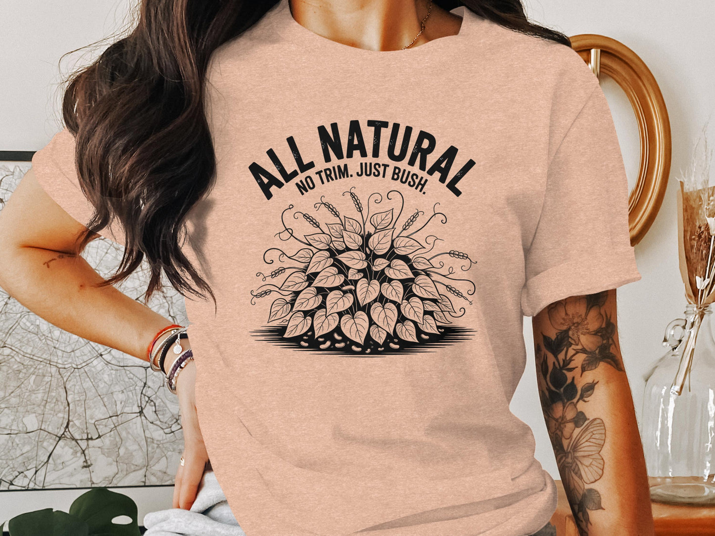 All Natural No Trim Just Bush Graphic T-Shirt product type