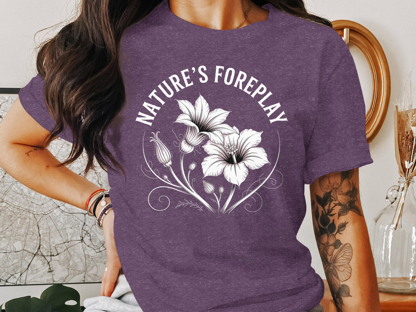 Nature's Foreplay Graphic Print Casual Shirt product type