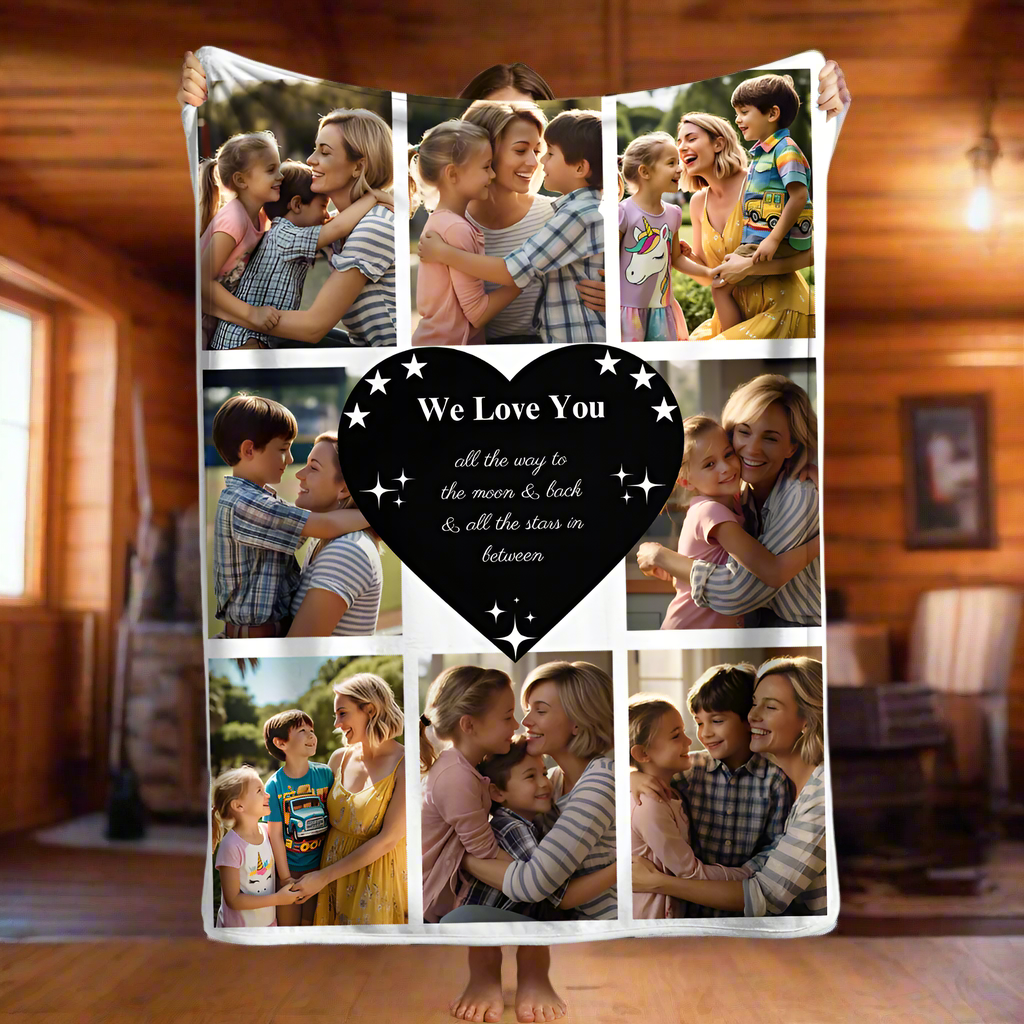 We Love You Blanket | Mother's Day | Grandparent's Day | Just Because Gift | Parent Anniversary | Graduation