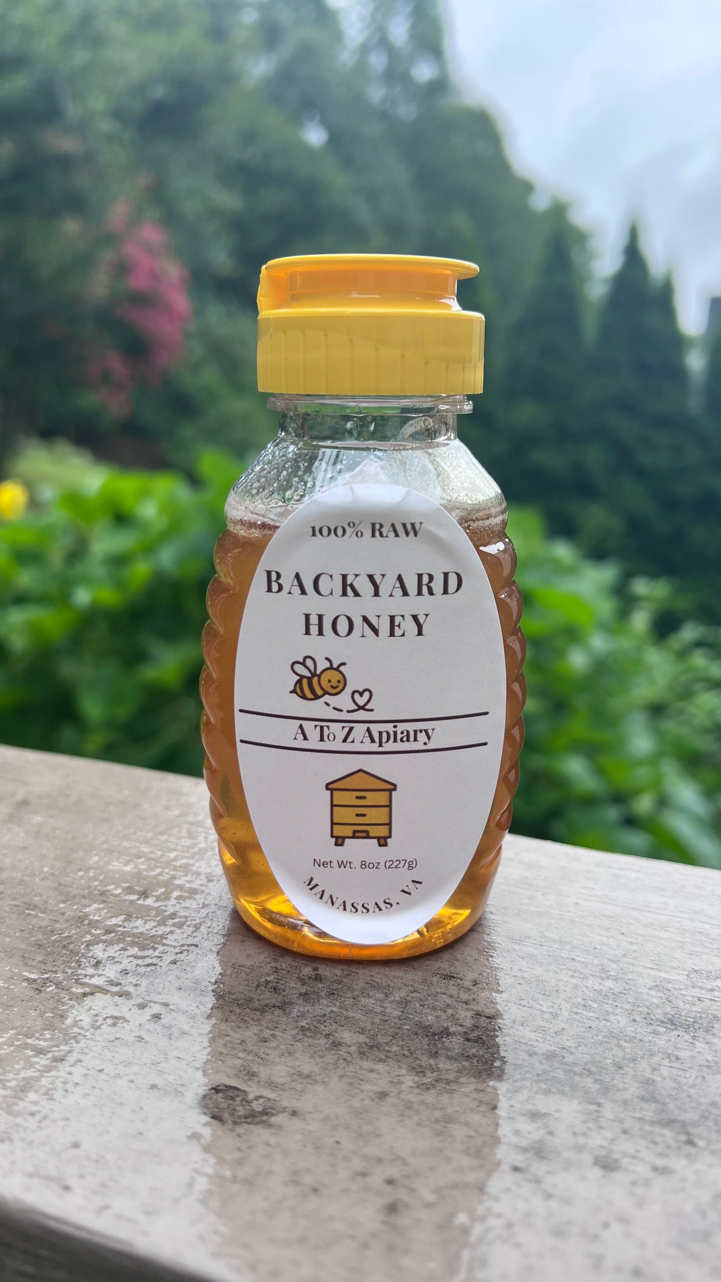 100% Raw Unfiltered Backyard Honey - A To Z Apiary