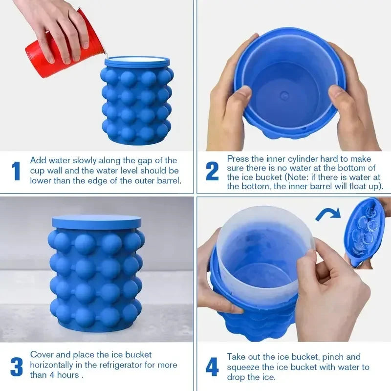 Silicone Ice Cube Mold