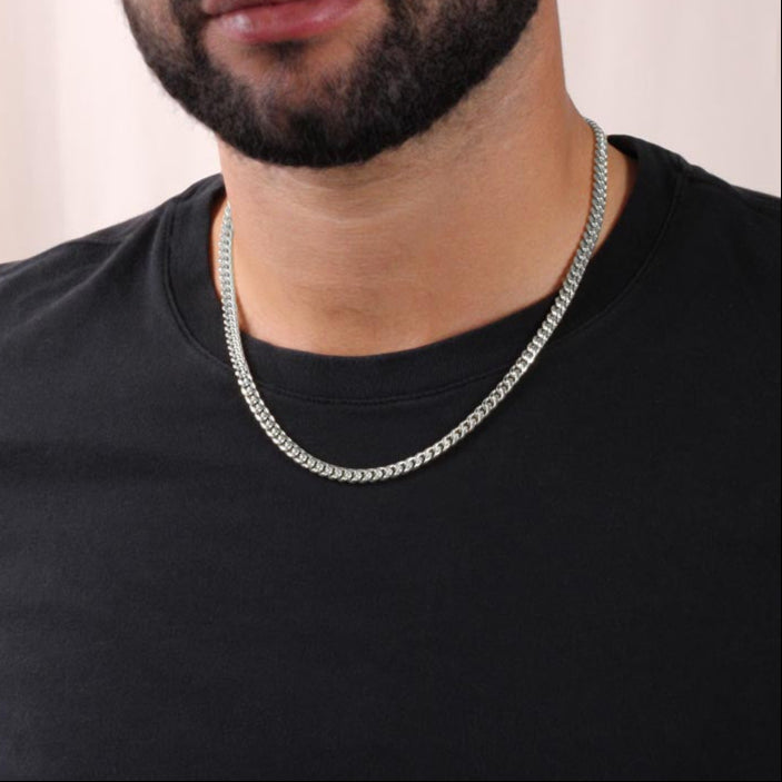 Graduation Cuban Link Chain for Son | Graduation Gift