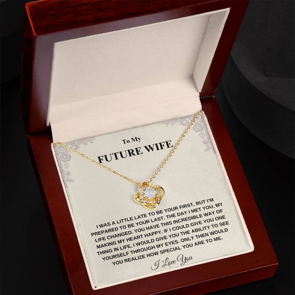 To My Future Wife | Love Knot | Necklace