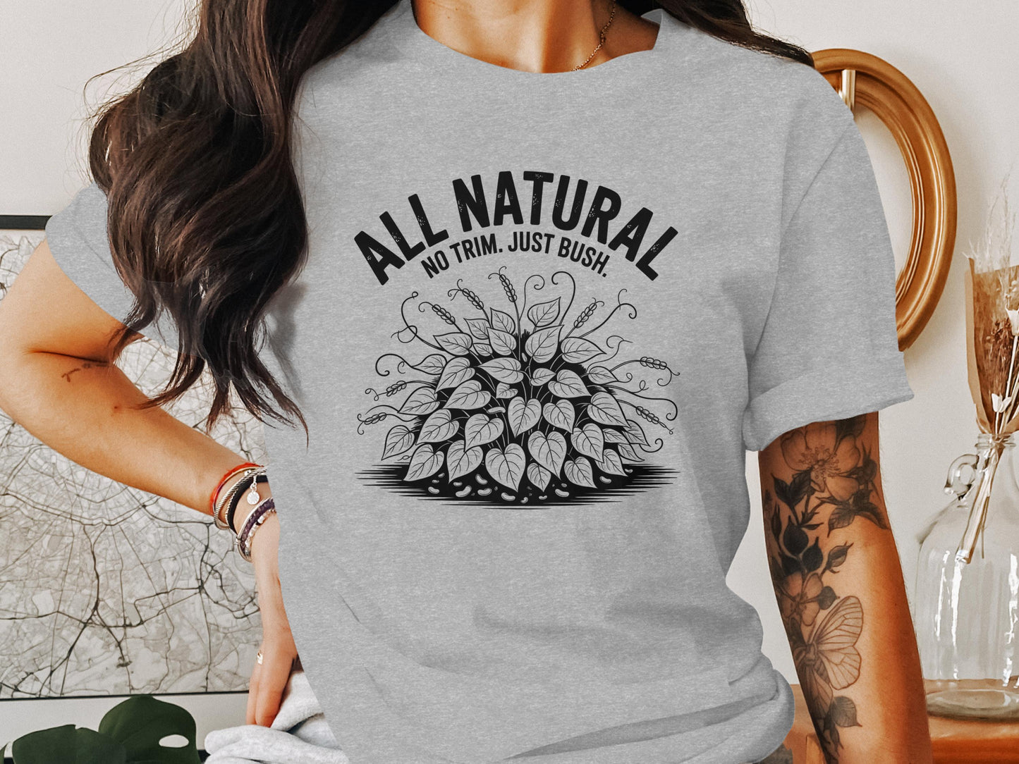 All Natural No Trim Just Bush Graphic T-shirt product
