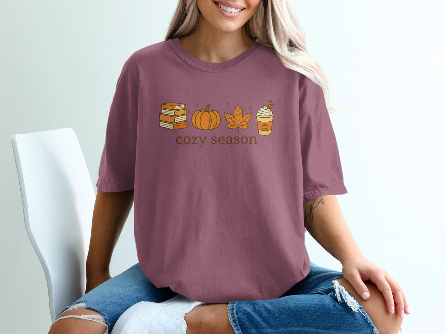 Cozy Season Graphic Design T-Shirt product type