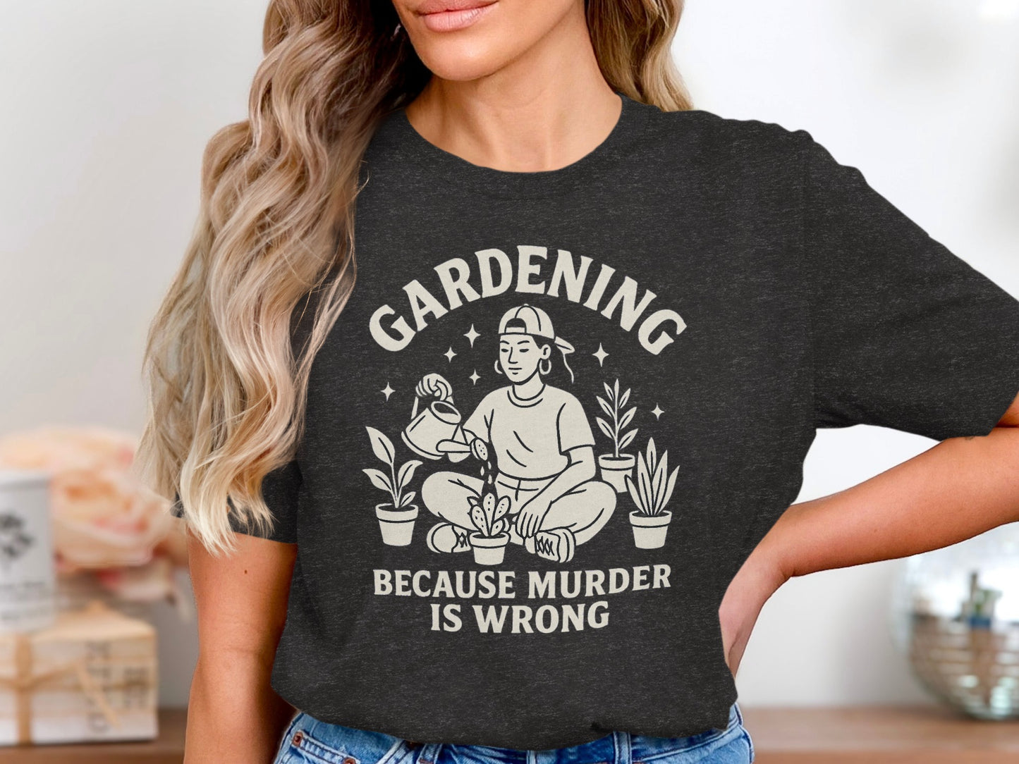 Gardening Because Murder Is Wrong product type