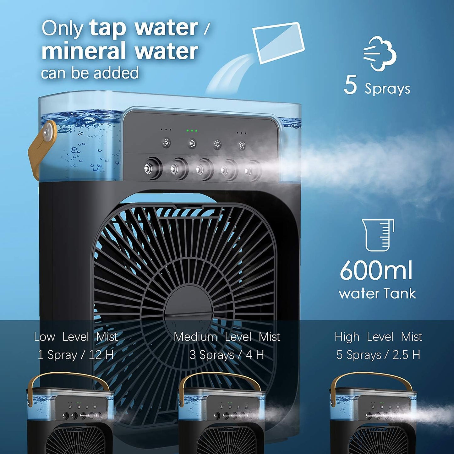 BreezeMate Cool Mist Fan