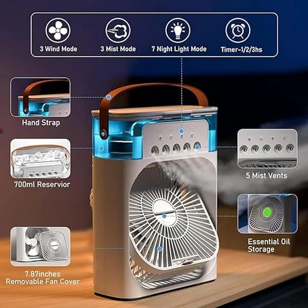 BreezeMate Cool Mist Fan