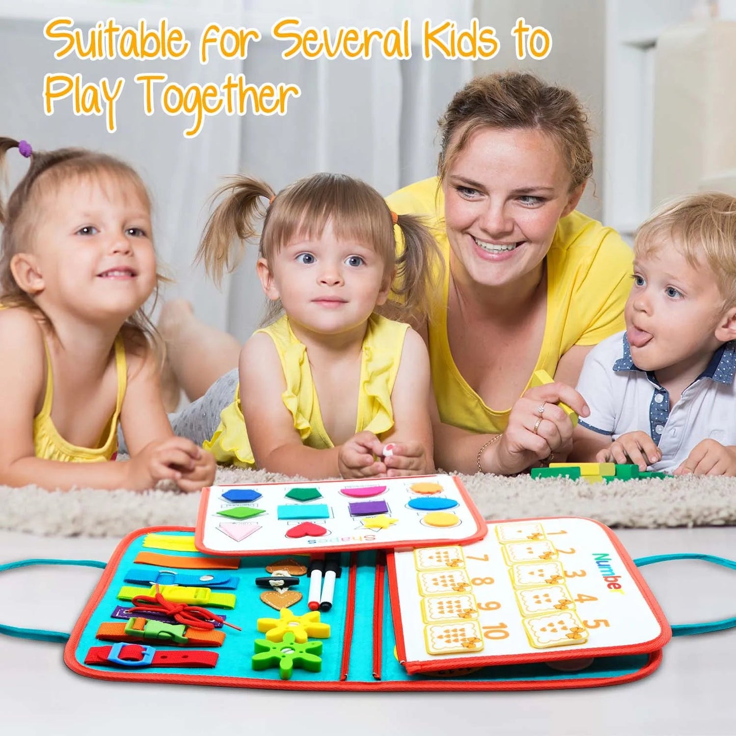 Children's Montessori Activity Board