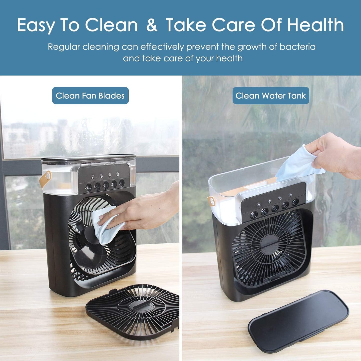 BreezeMate Cool Mist Fan