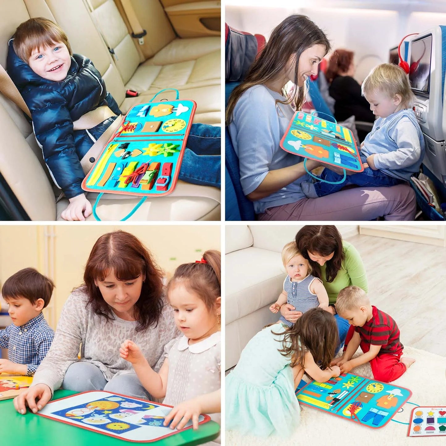 Children's Montessori Activity Board