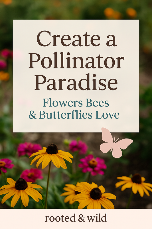 Create a Pollinator Paradise: Flowers Bees &amp; Butterflies Love