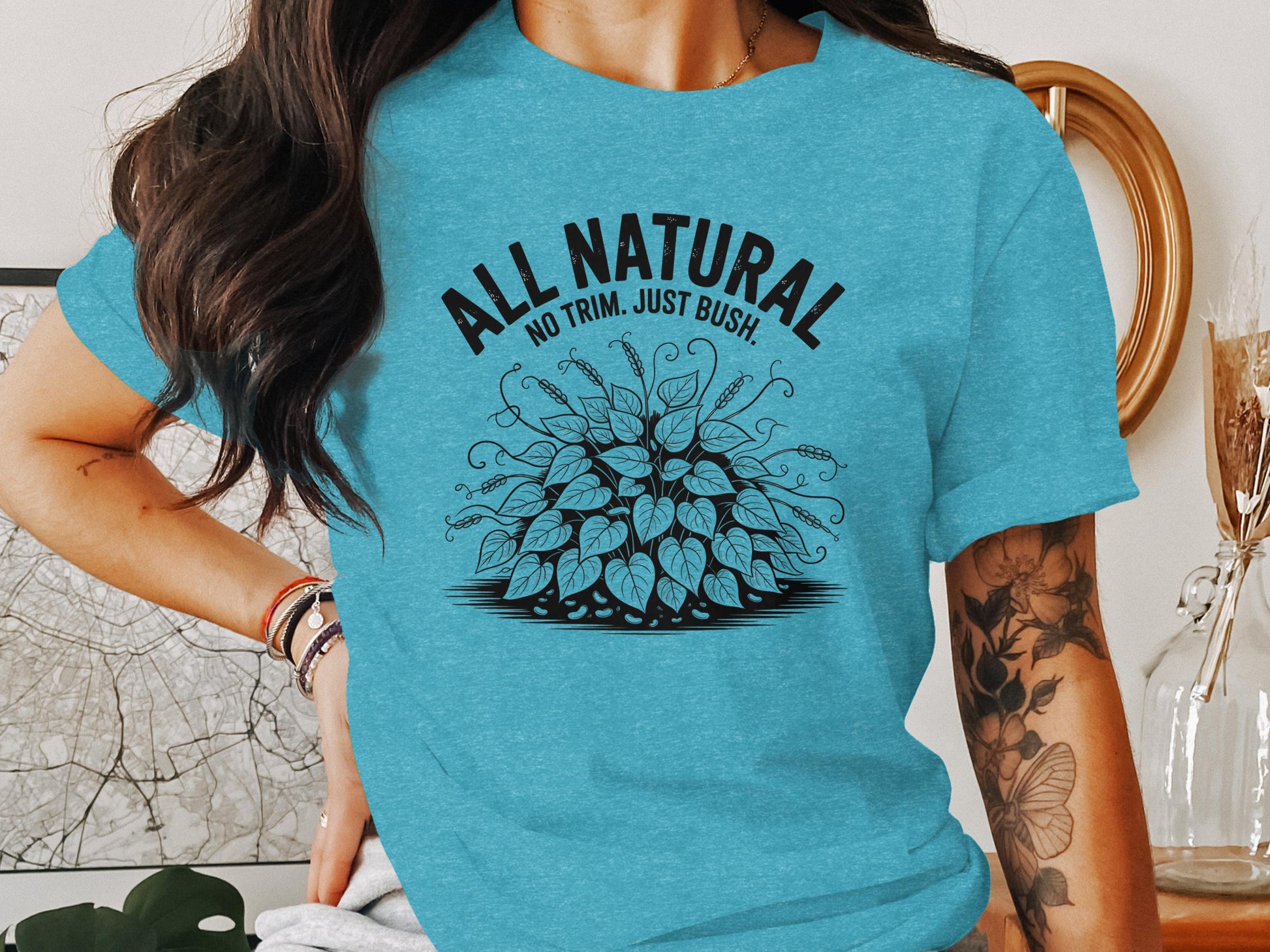 All Natural No Trim Just Bush Graphic Tee product type