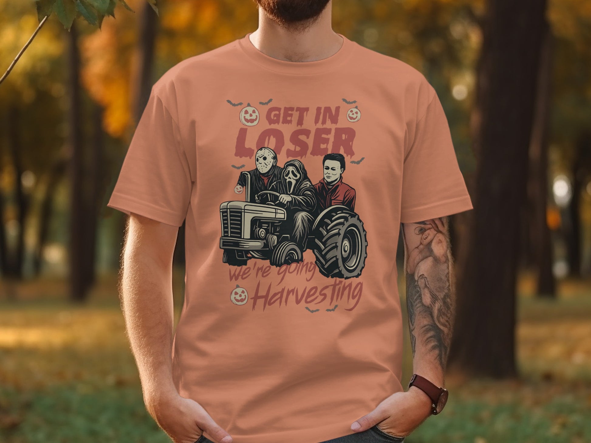 Get In Loser We're Going Harvesting T-Shirt product type