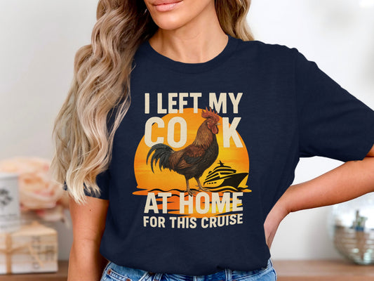 Funny Rooster Cruise Vacation Shirt Product Type