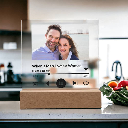 Custom Song Plaque | Special Gift | Valentine's Day | Anniversary | Wedding | Birthday