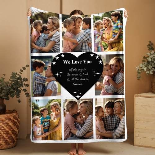 We Love You Blanket | Mother's Day | Grandparent's Day | Just Because Gift | Parent Anniversary | Graduation