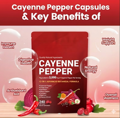 OmniFlow Cayenne Daily Softgels