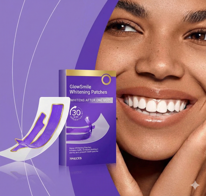 GlowSmile™ Purple Color-Correcting Whitening Strips | Instant Brightness & Enamel-Safe