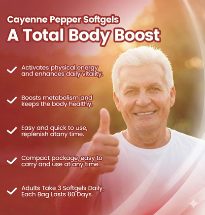 OmniFlow Cayenne Daily Softgels