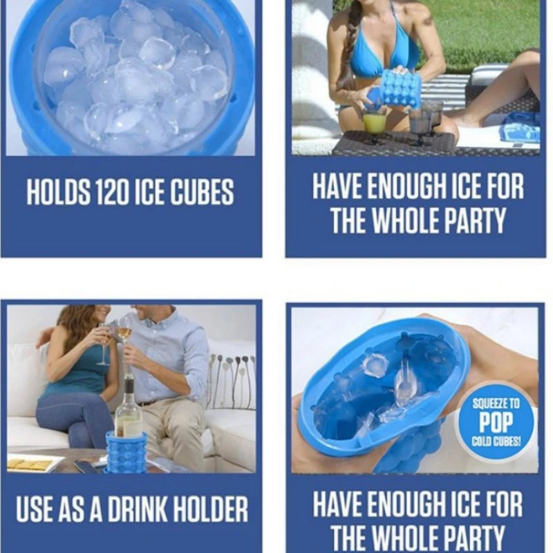 Silicone Ice Cube Mold