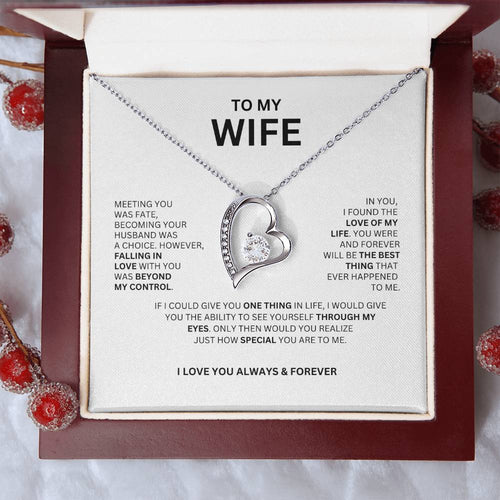 Wife Necklace | I Love You Necklace