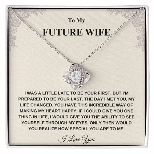 To My Future Wife | Love Knot | Necklace