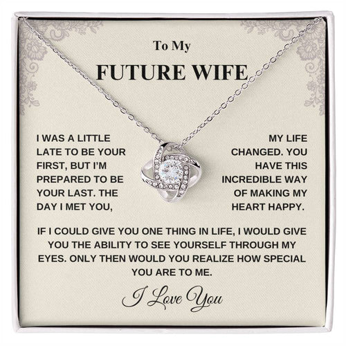 My Future Wife | Love Knot | Necklace