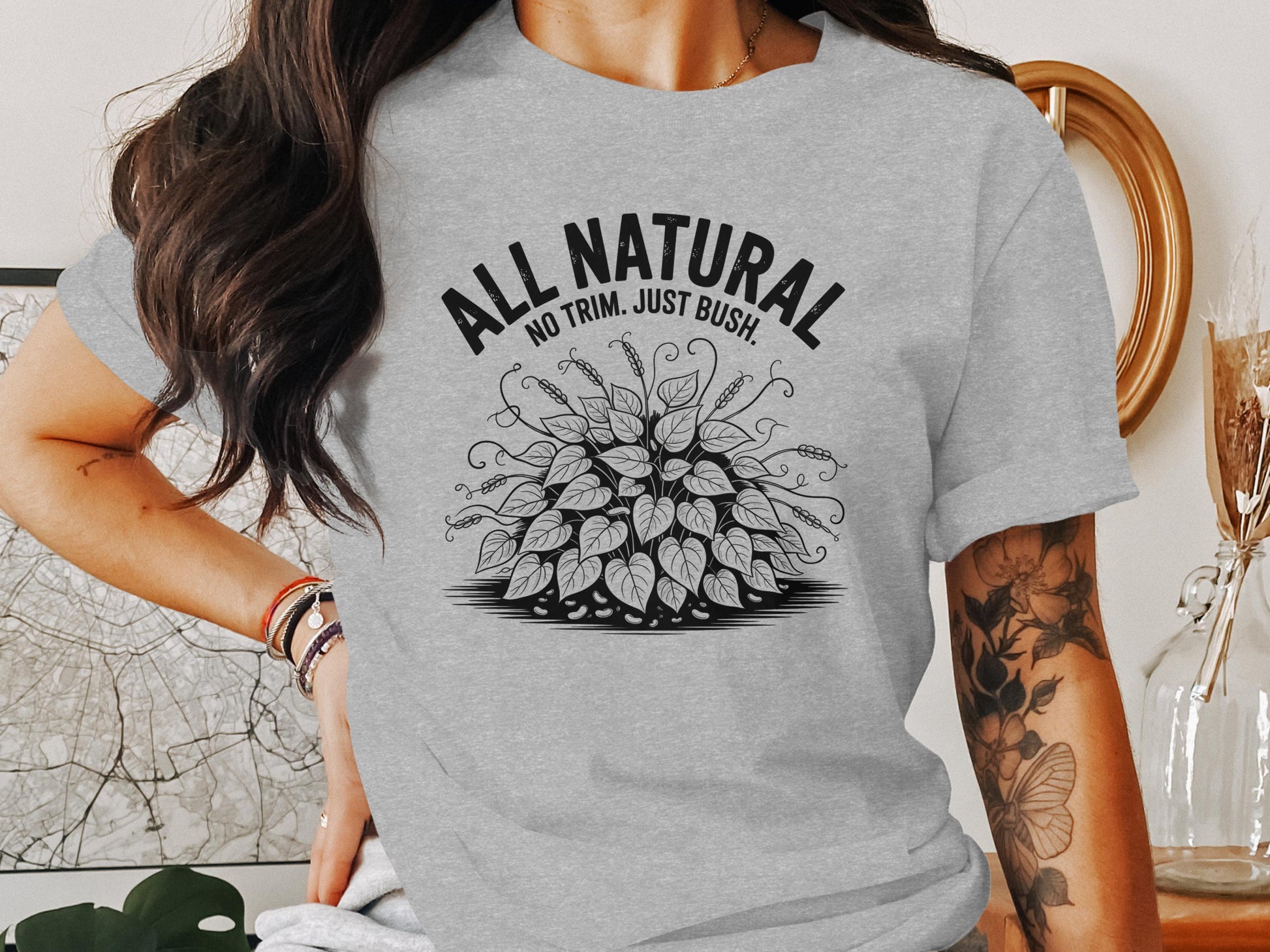 All Natural No Trim Just Bush Graphic T-shirt product