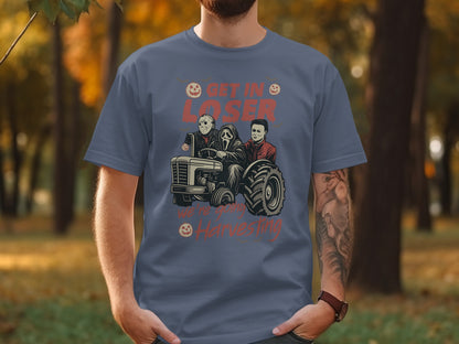 Get in Loser We Are Going Harvesting Shirt product type