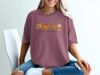 Cozy Season Graphic Design T-Shirt product type