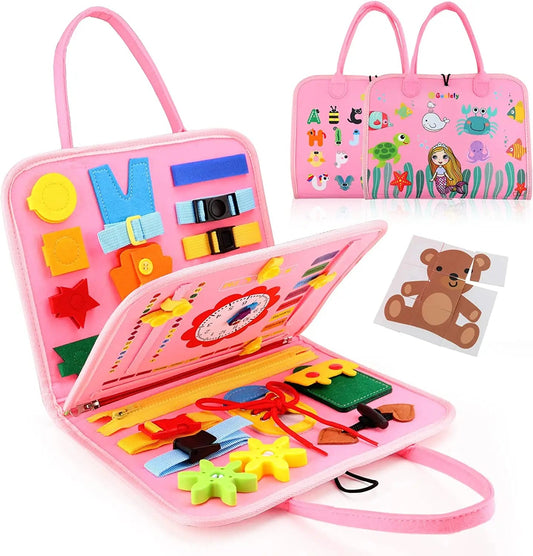 Children's Montessori Activity Board