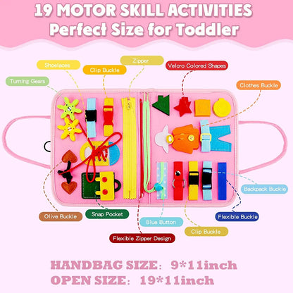Children's Montessori Activity Board