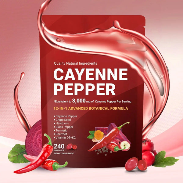 OmniFlow Cayenne Daily Softgels