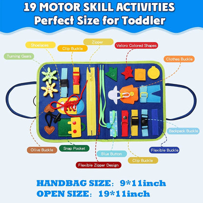 Children's Montessori Activity Board