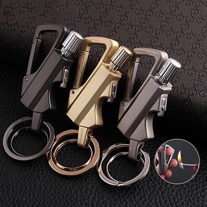 Dual Pocket Survival Flame Multi-Tool Keychain