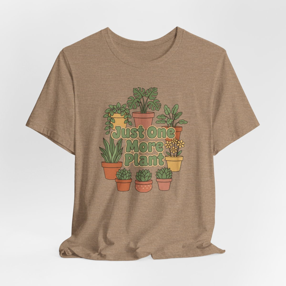 Just One More Plant Shirt, Plant Lover Tee, Funny Plant Lady Shirt, Gardening Gift